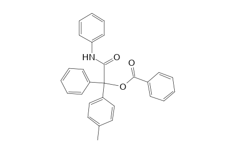Benzeneacetamide, .alpha.-(benzoyloxy)-N-(4-methylphenyl)-.alpha.-phenyl-