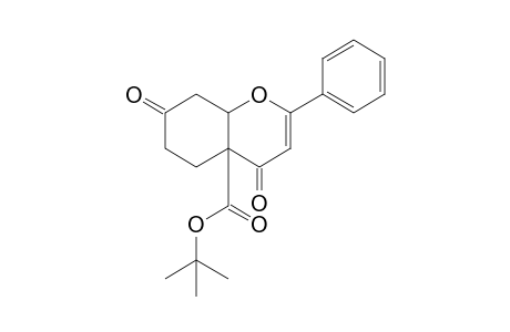 4a-(tert-Butoxycarbonyl)-2-phenyl-4a,5,8,8a-tetrahydro-4H-benzo[b]pyran-4,7-dione