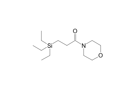 4-(3-Triethylsilylpropionyl)morpholine