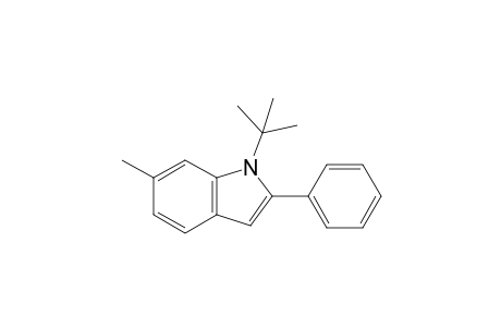 1-tert-Butyl-6-methyl-2-phenyl-1H-indole