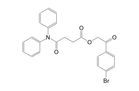 butanoic acid, 4-(diphenylamino)-4-oxo-, 2-(4-bromophenyl)-2-oxoethyl ester