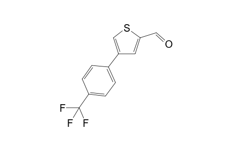 4-(4-trifluoromethylphenyl)thiophene-2-carbaldehyde