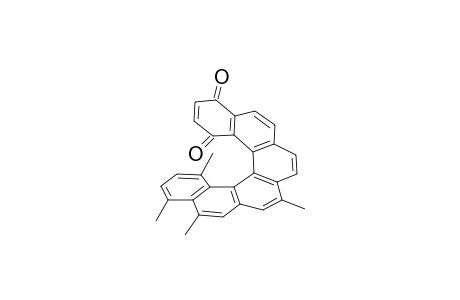 1,4,13,16-Tetramethyl-pentahelicenebenzoquinone