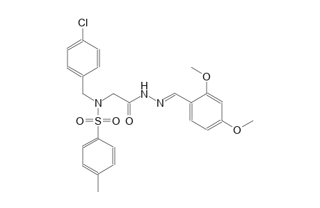 N-(4-chlorobenzyl)-N-{2-[(2E)-2-(2,4-dimethoxybenzylidene)hydrazino]-2-oxoethyl}-4-methylbenzenesulfonamide
