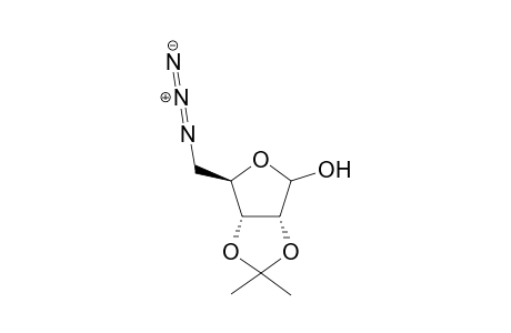 5-Azido-5-deoxy-2,3-O-isopropylidene-D-ribofuranose