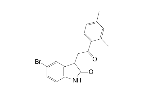 5-bromo-3-(2,4-dimethylphenacyl)-2-indolinone