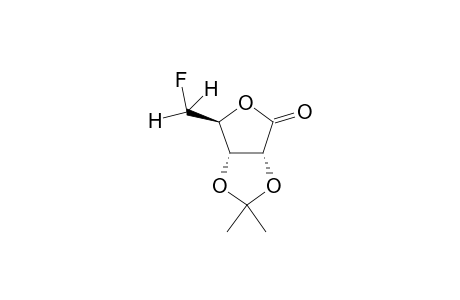 5-DEOXY-5-FLUORO-2,3-O-ISOPROPYLIDENE-D-RIBONO-1,4-LACTONE