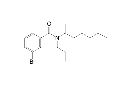 Benzamide, 3-bromo-N-propyl-N-(hept-2-yl)-