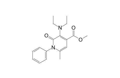 METHYL-3-(DIETHYLAMINO)-1,2-DIHYDRO-6-METHYL-2-OXO-1-PHENYL-4-PYRIDINECARBOXYLATE