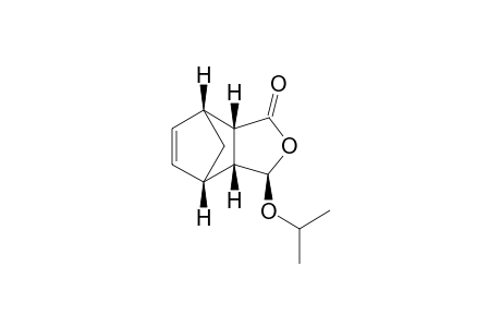 rac-(3R,3aR,4S,7R,7aS)-3-(propan-2-yloxy)-3a,4,7,7a-tetrahydro-4,7-methano-2-benzofuran-1(3H)-one