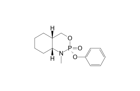 (2S,4aS,8aR)-cis-1-methyl-2-phenoxy-4a,5,6,7,8,8a-hexahydro-4H-benzo[d][1,3,2]oxazaphosphinine 2-oxide