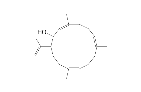 (3e,7e,11e)-2-hydroxycembra-3,7,11,15-tetraene