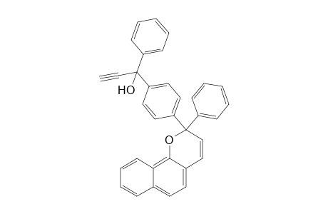 2-Phenyl-2-[p-(1-hydroxy-1-phenylprop-2-yn-1-yl)]phenyl-2H-naphtho[1,2-b]pyran