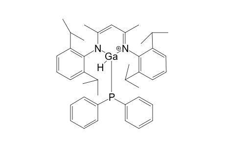 1,3-bis(2',6'-Diisopropylphenyl)-2-(diphenylphosphino)-4,6-dimethyl-2-gallia-2H-pyrimidine
