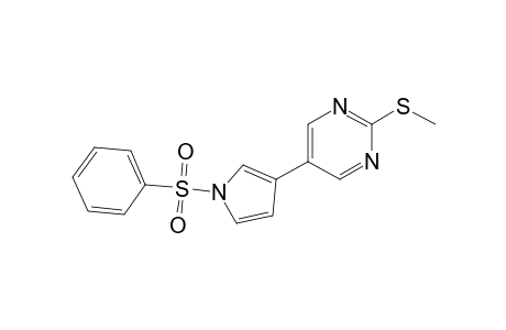 5-(1'-Phenylsulfonylpyrrole-3-yl)-2-methylthio-pyrimidine