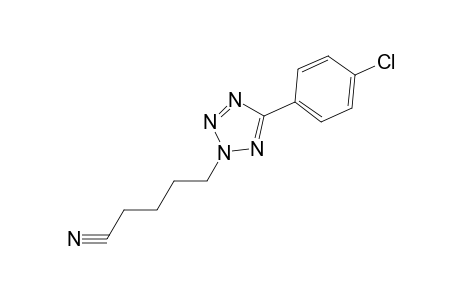 2H-1,2,3,4-Tetrazole-2-pentanenitrile, 5-(4-chlorophenyl)-