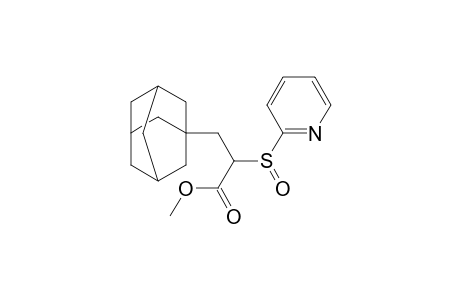 Methyl 3-adamant-1-yl-2-(pyrid-2'-sulfinyl)propanoate
