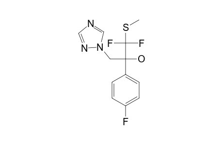 1,1-DIFLUORO-2-(4-FLUOROPHENYL)-1-(METHYLTHIO)-3-(1H-1,2,4-TRIAZOL-1-YL)-2-PROPANOL