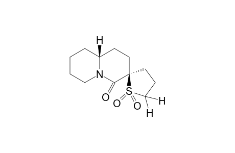 octahydrospiro[2H-quinolizine-3(4H),2'(3'H)-thiophen]-4-one, 1',1'-dioxide(isomer A)