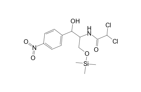 2,2-Dichloro-N-(2-hydroxy-2-(4-nitrophenyl)-1-([(trimethylsilyl)oxy]methyl)ethyl)acetamide