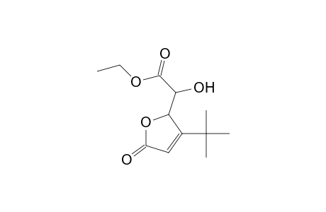 2-Furanacetic acid, 3-(1,1-dimethylethyl)-2,5-dihydro-.alpha.-hydroxy-5-oxo-, ethyl ester