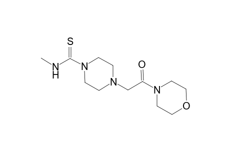 1-piperazinecarbothioamide, N-methyl-4-[2-(4-morpholinyl)-2-oxoethyl]-