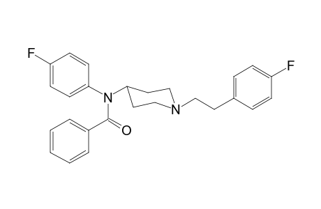N-(4-Fluorophenyl)-N-(1-[2-(4-fluorophenyl)ethyl]piperidin-4-yl)benzamide