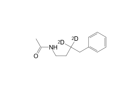 N-acetyl-3,3-dideuterio-4-phenylbutylamine