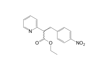 a-(p-nitrobenzylidene)-2-pyridineacetic acid, ethyl ester