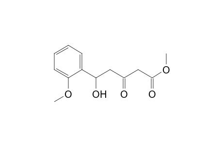 Benzenepentanoic acid, .delta.-hydroxy-2-methoxy-.beta.-oxo-, methyl ester
