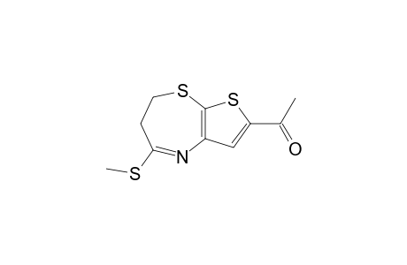 2-Acetyl-6,7-dihydro-5-methylthiothieno[2,3-b][1,4]thiazepin