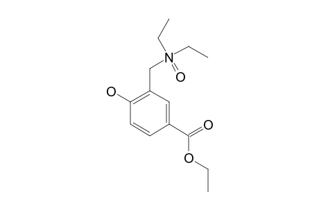 4-ETHOXYCARBONYL-2-DIETHYLAMINOMETHYLPHENOL-N-OXIDE