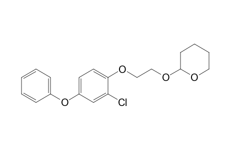 2-(2-Chloro-4-phenoxyphenoxy)ethyl tetrahydro-2H-pyran-2-yl ether