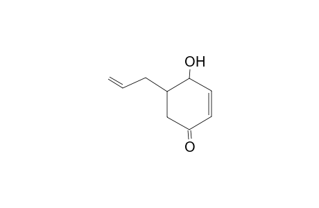 1-Hydroxy-6-(prop-2'-enyl)-4-oxocyclohex-2-ene