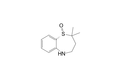 (+)-(1R)-2,2-Dimethyl-2,3,4,5-tetrahydrobenzo[b][1,4]thiazepine 1-oxide