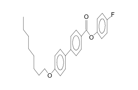 4-fluorophenyl 4'-octyloxybiphenyl-4-carboxylate