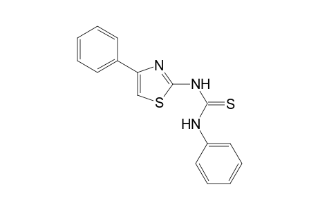 1-Phenyl-3-(4-phenyl-thiazol-2-yl)-thiourea