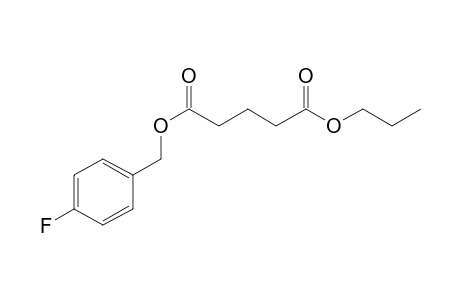 Glutaric acid, 4-fluorobenzyl propyl ester