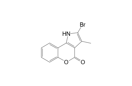 2-Bromo-3-methyl-[1]benzopyrano[4,3-b]pyrrol-4(1H)-one