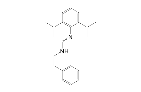 N-(2,6-Diisopropylphenyl)-N'-(phenylethyl)formamidine