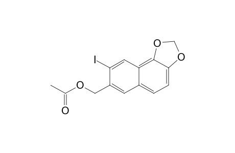 (8-Iodonaphtho[2,1-d][1,3]dioxol-7-yl)methyl Acetate