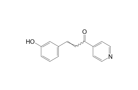 3-(m-hydroxyphenyl)-1-(4-pyridyl)-2-propen-1-one