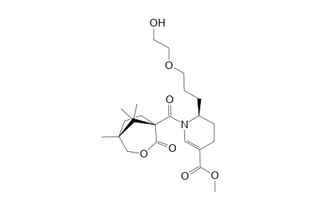 (2R)-2-[3-(2-hydroxyethoxy)propyl]-1-[(1R,5S)-4-keto-1,8,8-trimethyl-3-oxabicyclo[3.2.1]octane-5-carbonyl]-3,4-dihydro-2H-pyridine-5-carboxylic acid methyl ester