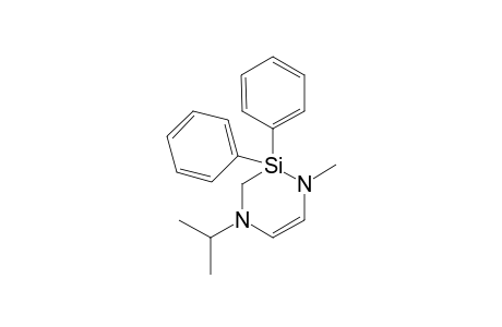 1-Diphenyl-2-methyl-5-isopropyl-3,4-dehydro-2,5-diazasilinane