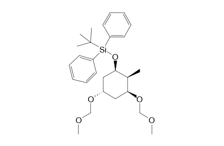 (1R,2S,3S,5S)-3,5-Di(methoxymethjoxy)-2-methyl-1-(1,1-dimethylethyl)diphenylsiloxycyclohexane