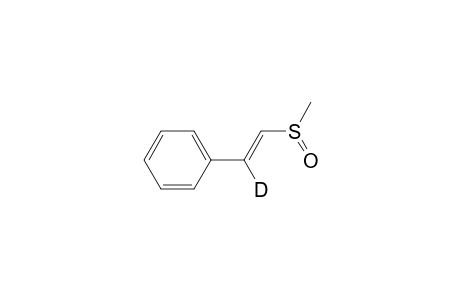 1-(Methylsulfinyl)-2-phenylethene-2-D