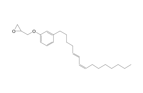 Glycidyl 3-(pentadecadienyl)phenyl ether
