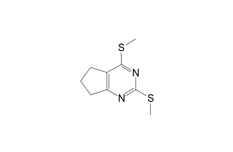 2,4-bis(Methylthio)-5,6-(1',3'-propylidene)-1,3-pyrimidine