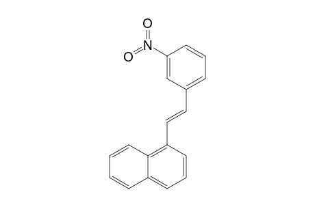 1-[(E)-2-(3-nitrophenyl)ethenyl]naphthalene