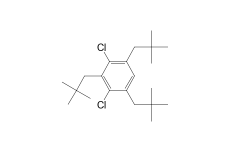 Benzene, 2,4-dichloro-1,3,5-tris(2,2-dimethylpropyl)-
